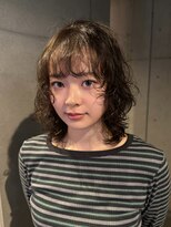 レオニード 表参道(LEONID)&nbsp;【馬場】ハッシュカットラフパーマ