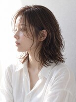 ヘイ 松本店(HEY) 【HEY 松本】ゆるふわパーマ×ミディボブ×ナチュラルブラウン