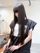 マルケ ドゥ マッシュ(MaruQuee de mashu)&nbsp;ダークブルー/ミルクティーカラー/トリートメント/縮毛矯正/梅田