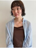 夏のパーマボブ