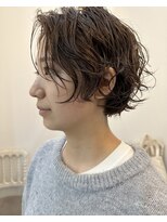 エフ ヘアーアンドリラクゼーション(F. hair & relaxation)&nbsp;ショートボブ×パーマナチュラルショート