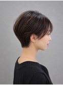 束感ふんわり束感ショート