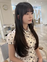 ニューヨークニューヨーク なんば道頓堀店(NYNY)&nbsp;重め前髪×ロングレイヤー