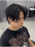 ナチュラルなスジ感！ミディアムフェザー！