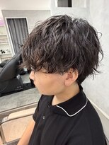 トゥーン 川崎店(TOON) シャドウパーマ/波巻きパーマ/ショートウルフ