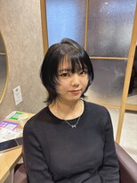 【全席完全個室サロン】ef lien西大寺 × 髪質改善ミルボンAujua認定サロン&nbsp;ネオウルフ ブルーブラック