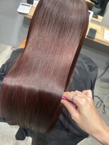 エマヘアープラス(Emma hair plus) 髪質改善カラー×レッドブラウン