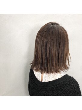 タグ(#tag) #切りっぱなしボブ