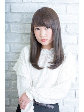 エルサフィロ ヨドヤバシ(el zafiro yodoyabashi) 【el zafiro yodoyabashi】大人女子ナチュラルストレート