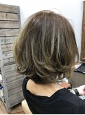 ハイライト×マットベージュ