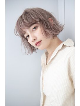 キャンバス バイ ネオリーブ 横浜西口(Canvas by neo.) 切りっぱなしが可愛い!ミニボブ☆