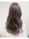 クリームベージュ＿くせ毛風,ヘアアレンジ,クラシカル