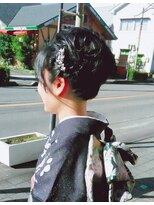 キュア ラボ バイ ヴィア(Cure Labo×via)&nbsp;ショートヘアのアップ【和装】