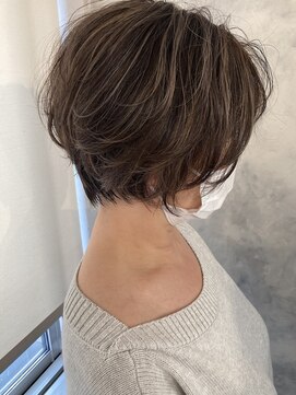 ヘアスタジオニコ(hair studio nico...) ショートのハイライトスタイル