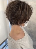 ショートのハイライトスタイル