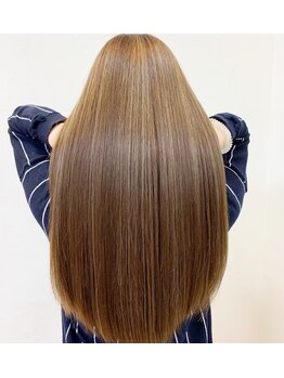 レイ(Ray)の写真/河内天美駅すぐ！うねり・広がりなどのくせ毛がダメージレスでさらさらストレート髪に☆彡