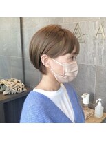 メゾン アヴァロ(Maison Avallo)&nbsp;お客様スナップ　マッシュショート／ハイトーンカラー