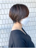 襟足スッキリ！大人ショート
