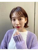 愛され小顔ボブ　銀座美容室２０代３０代
