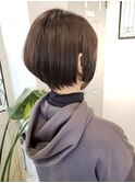 大人ショートボブ