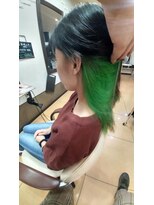 ヘアーズ ベリー 小林店(hairs BERRY) グリーン