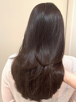 ノイズ オオサカ(NOISM)&nbsp;美髪☆透明感ダークブラウン　レイヤーカット