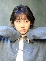 イヴ (EVE)&nbsp;シースルーバング×ニュアンスウェーブ☆小顔ショート【 EVE 】