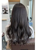 ゆる巻きロングスタイル