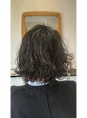 お手入れ簡単なパーマ