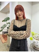 アル 心斎橋(alu)&nbsp;ツヤ髪スタイル/ココアベージュ/小顔に見せるヘア