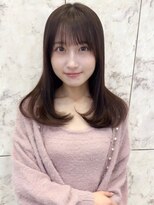 シー バイ ロンド 新宿(Sea by Lond) 韓国風前髪×レイヤーカット【髪質改善/新宿/レイヤーカット】