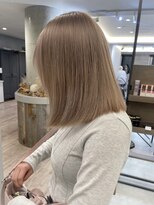 ルーブ トウキョウ(Loob. TOKYO) ハイトーンカラーミルクティーピンクベージュカラーダブルカラー