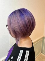 ヘアーサロン リアン 熊谷2号店(hair salon Rien)&nbsp;グラデーションバイオレット♪