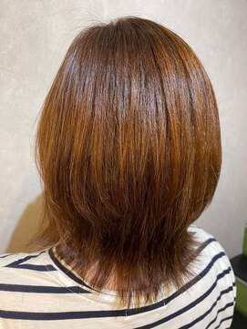 ウィスプ 赤羽店(wisp) くびレイヤー×秋の艶カラー 髪質改善Tr 20代30代40代50代 #1