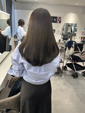 キング 高槻(K!ng) 縮毛矯正髪質改善ハイライトレイヤーカット高槻美容室エクステ