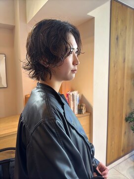 サンクス イース(SANKS . iisuu) soft curl ×マッシュレイヤー