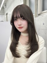 エヌアイ オモテサンドウ(ni omotesando)&nbsp;新生活人気★オリーブベージュ/ブリーチなしダブルカラー上野