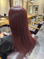 リリアン バイ リトル(Lilian by little)&nbsp;色持ち抜群赤色ヘア