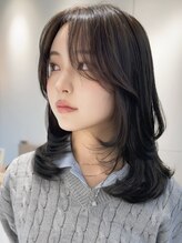 ジーナ 難波(Zina) 海外ガール風レイヤーカット