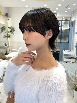 シー バイ ロンド 新宿(Sea by Lond) 【大重】韓国ボブルフ/新宿/髪質改善/ショート/縮毛矯正/ウルフ