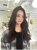 【韓国風レイヤーカット】×【透明感カラー】