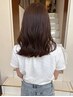 【初回～３回目】　コスメパーマ+カット+ハホニコTR