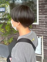 アズグロウ エクラ(AS GROW 'eclat)&nbsp;ミニウルフダークマッシュ × グリーンライン