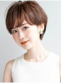耳掛けショートレイヤー