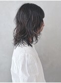 ＊ウルフパーマショートウルフカットミディアムパーマボブパーマ