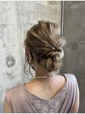 お呼ばれヘアセット