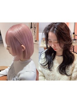 女性Stylistが多く在籍◇顔型・髪質・ファッション様々な角度から*似合う*を見つけ、なりたいをカタチに