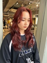 カート バイ デコ(Kurt by DECO)&nbsp;【masa】こだわりのレイヤーカットとレッドオレンジ！