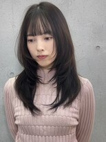 オルカ(ORCA)&nbsp;レイヤーカット  韓国風巻き くすみベージュ