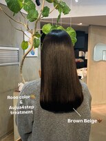 ルーヘア 岐阜(Rooo HAIR) サラツヤ♪ブラウンベージュ!